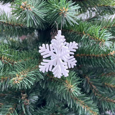 3D Snowflake Ornament (5 Pack)